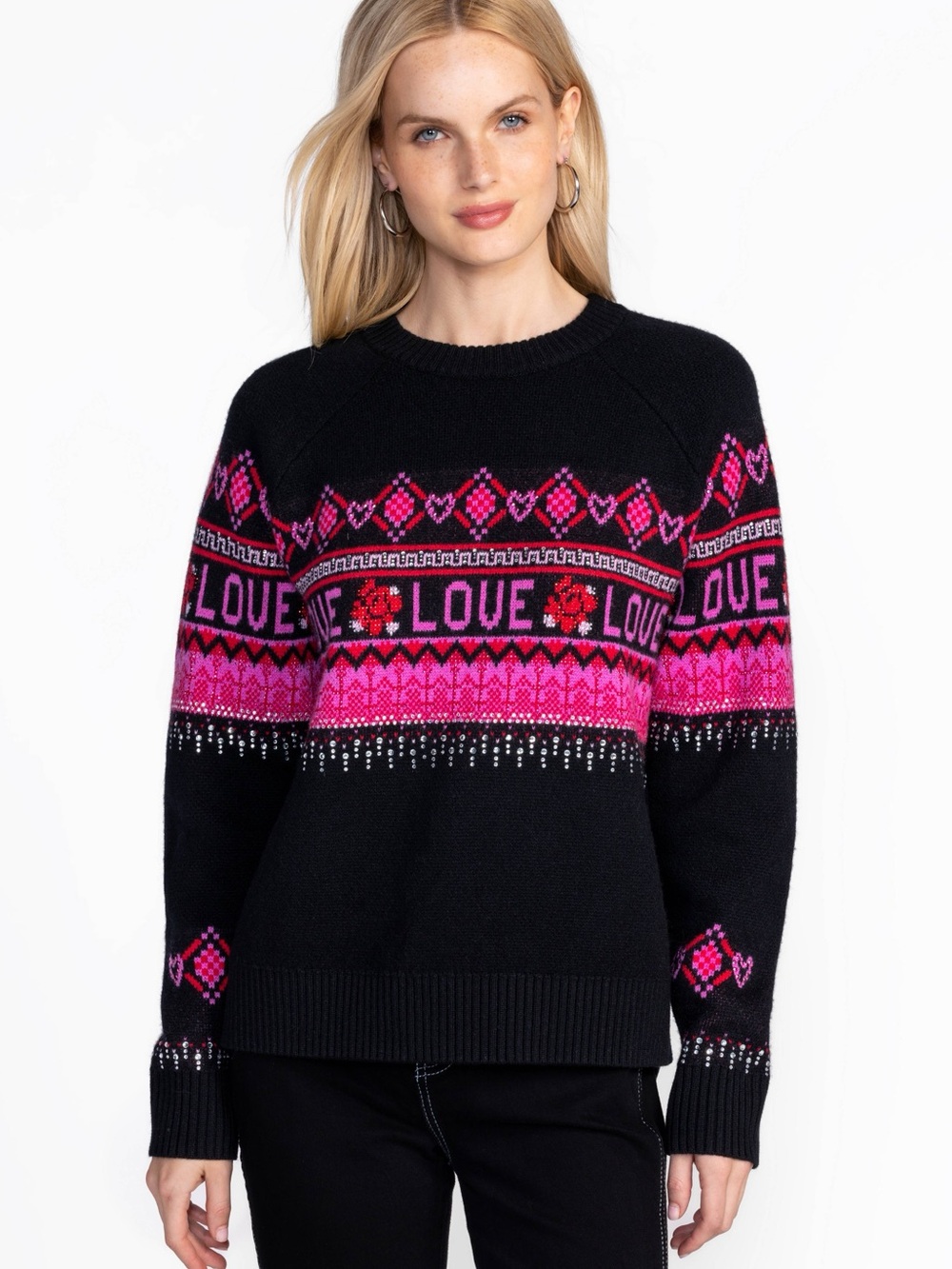 *current style* NWT Johnny Was Wool & Cashmere Fair Isle Sweater
